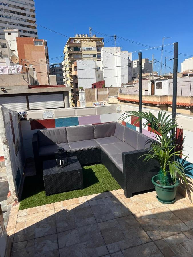 Habitacion Con Terraza En Alicante Ngoại thất bức ảnh
